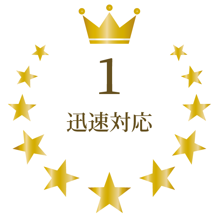 迅速対応